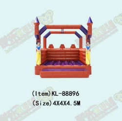 Πριγκίπισσα Εμπορική Πνευματώδης Παιδιά Jumping Castle Πλατόπεδο
